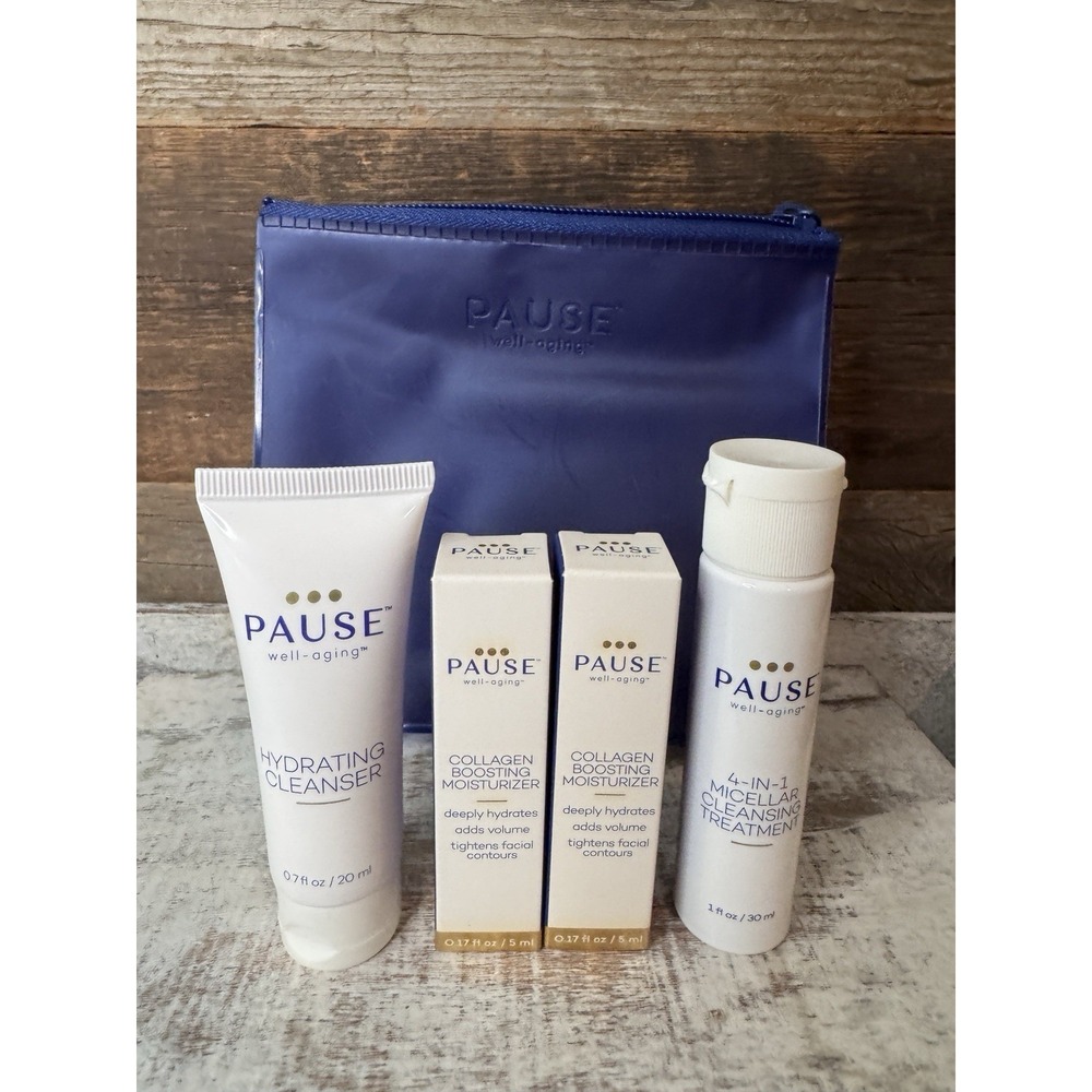 Pause Well-Aging Limited Edition Discovery Kit – 4‎ Pieces with Travel Bag